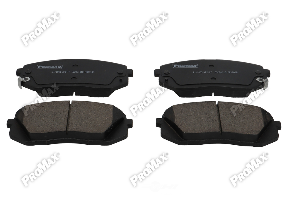 PROMAX 10-1855 — Front Disc Brake Pad Set