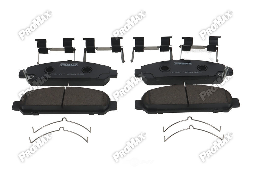 PROMAX 21-1401 — Front Disc Brake Pad Set