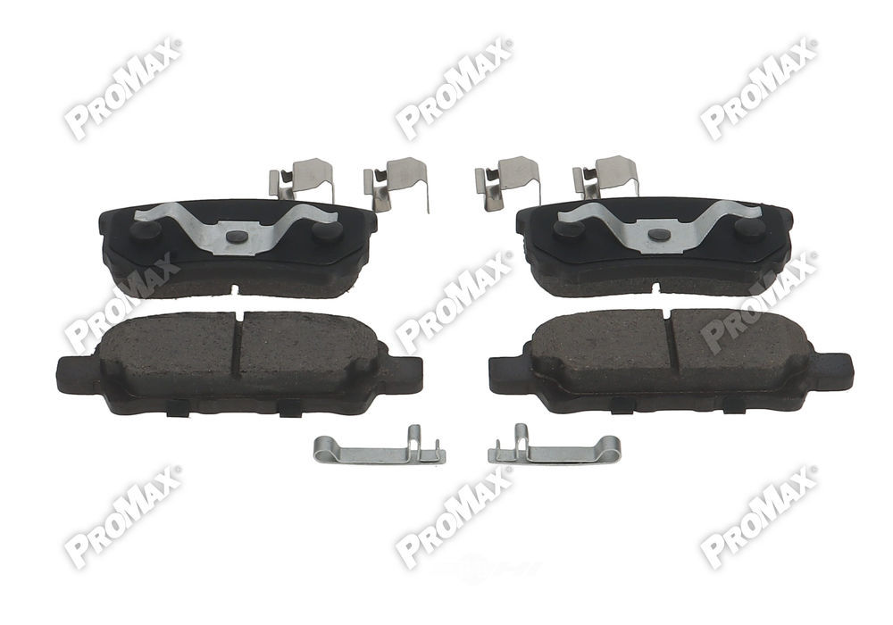 PROMAX 57-1037 — Rear Disc Brake Pad Set