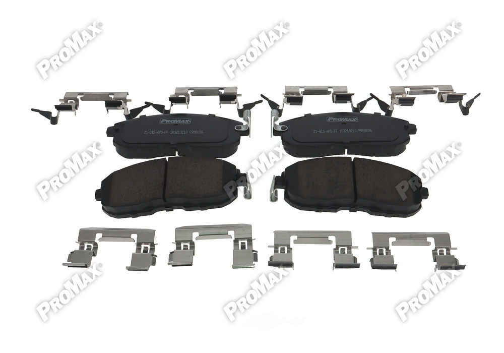 PROMAX 21-815 — Front Disc Brake Pad Set