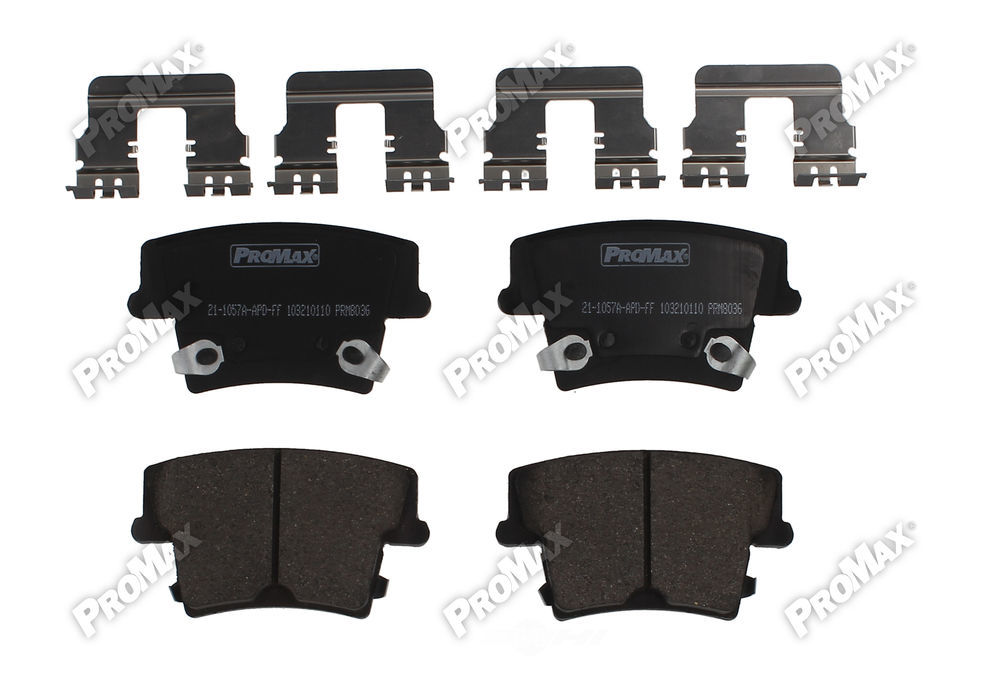 PROMAX 21-1057A — Rear Disc Brake Pad Set