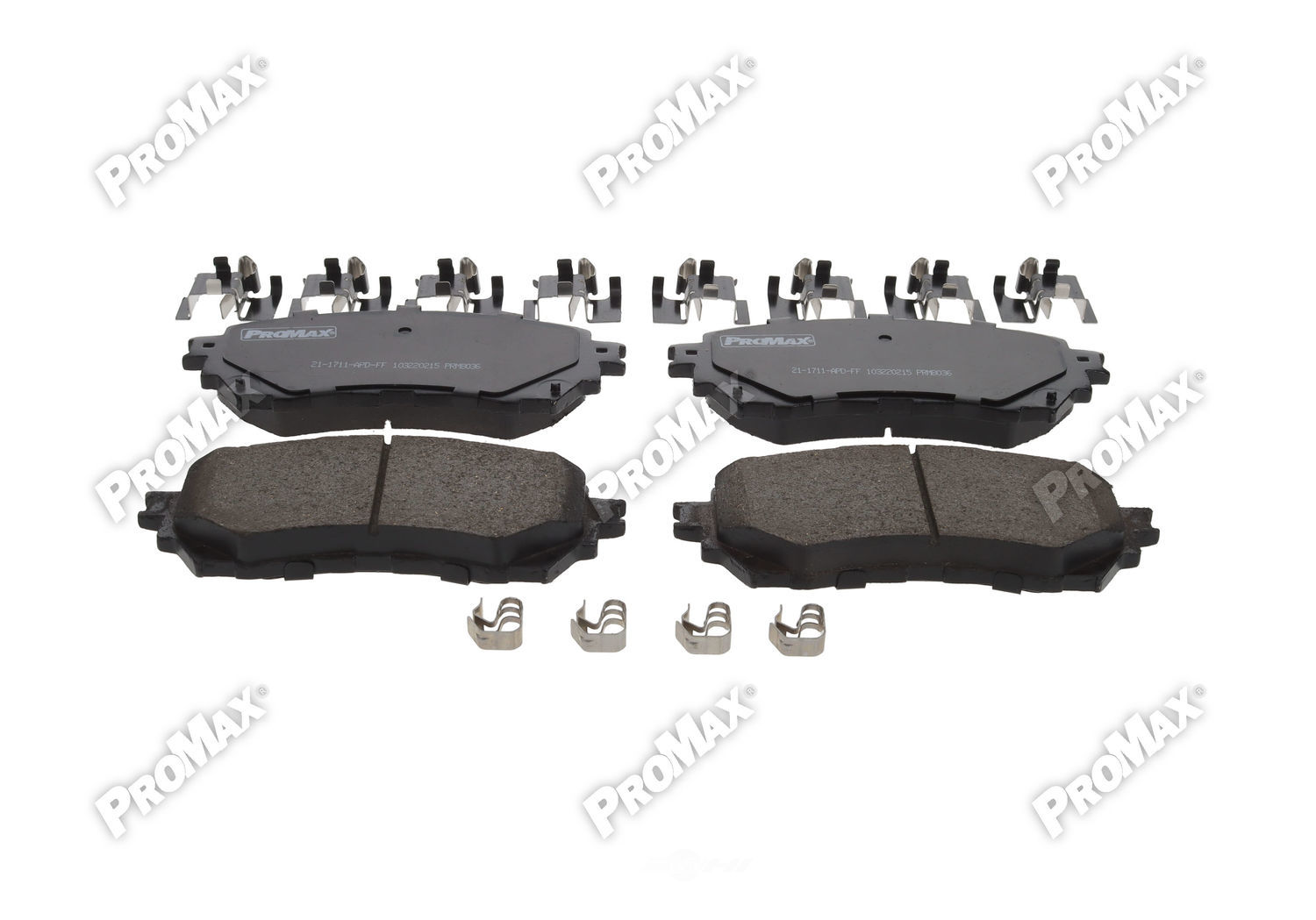 PROMAX 21-1711 — Front Disc Brake Pad Set