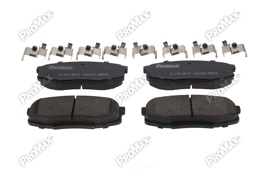 PROMAX 21-1304 — Rear Disc Brake Pad Set