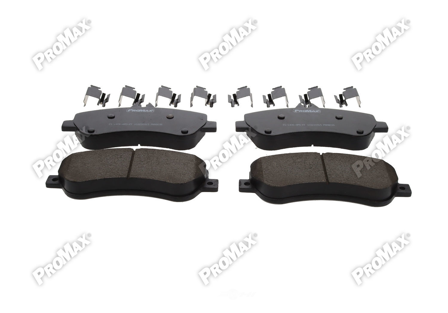PROMAX 21-1406 — Front Disc Brake Pad Set