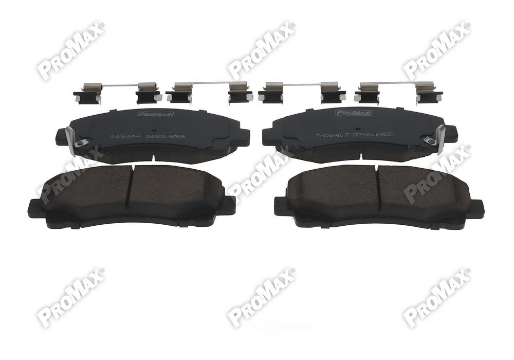 PROMAX 21-1102 — Front Disc Brake Pad Set