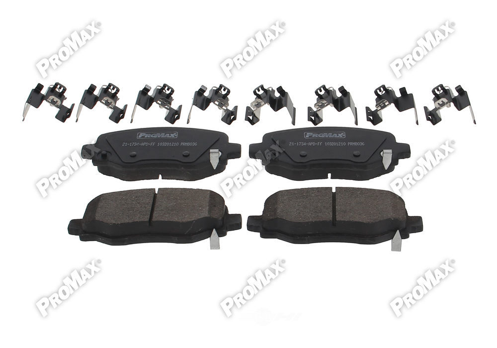 PROMAX 21-1734 — Rear Disc Brake Pad Set