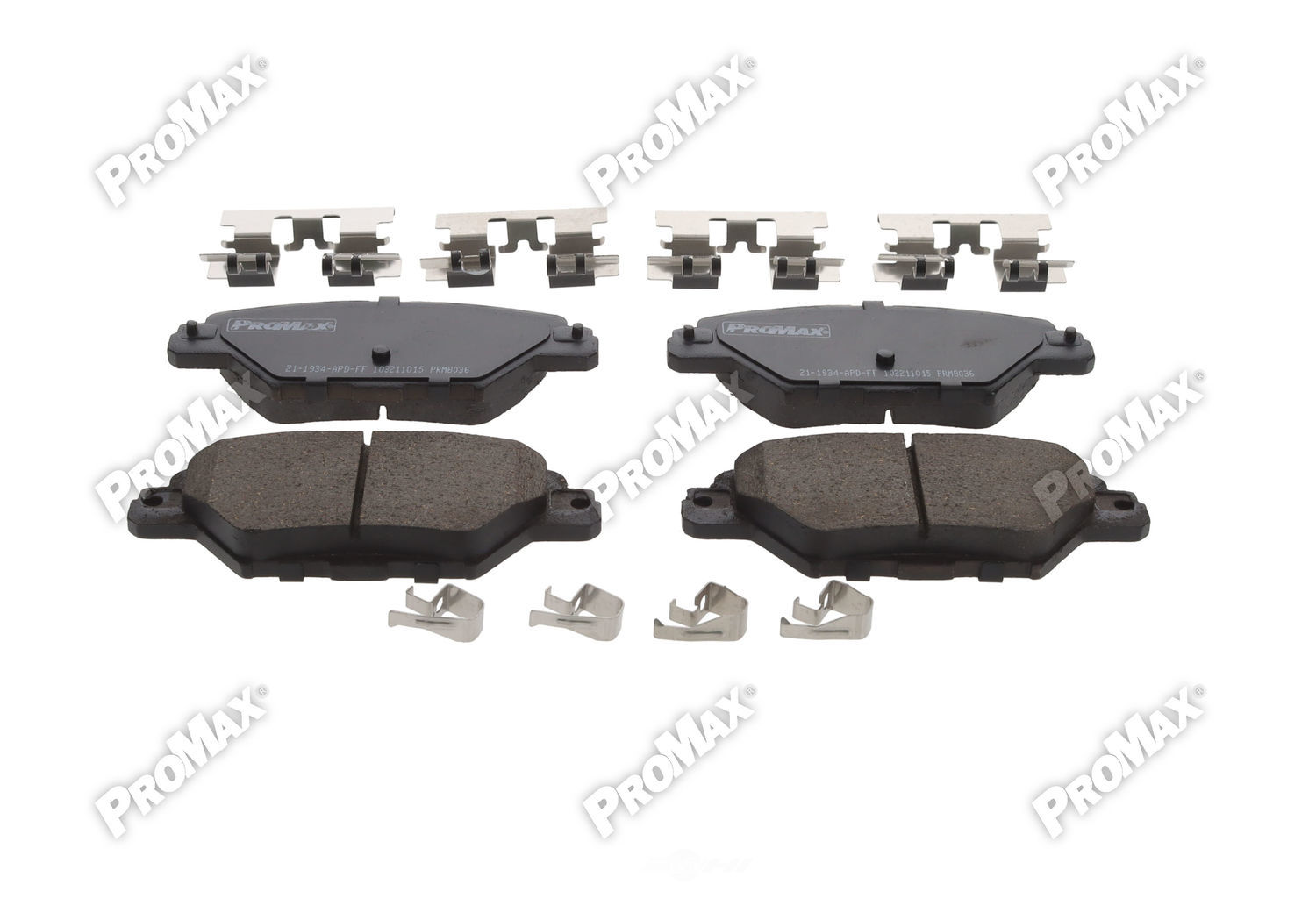 PROMAX 21-1934 — Rear Disc Brake Pad Set