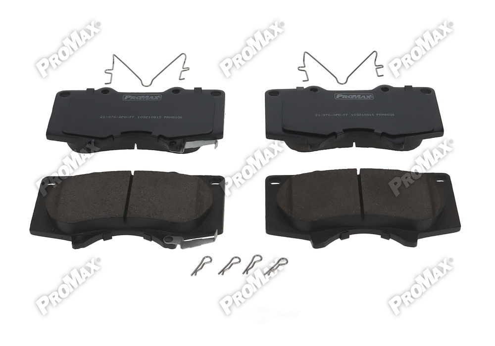 PROMAX 21-976 — Front Disc Brake Pad Set