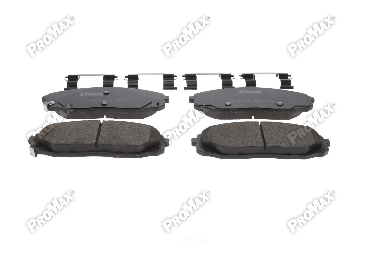 PROMAX 21-1814 — Front Disc Brake Pad Set