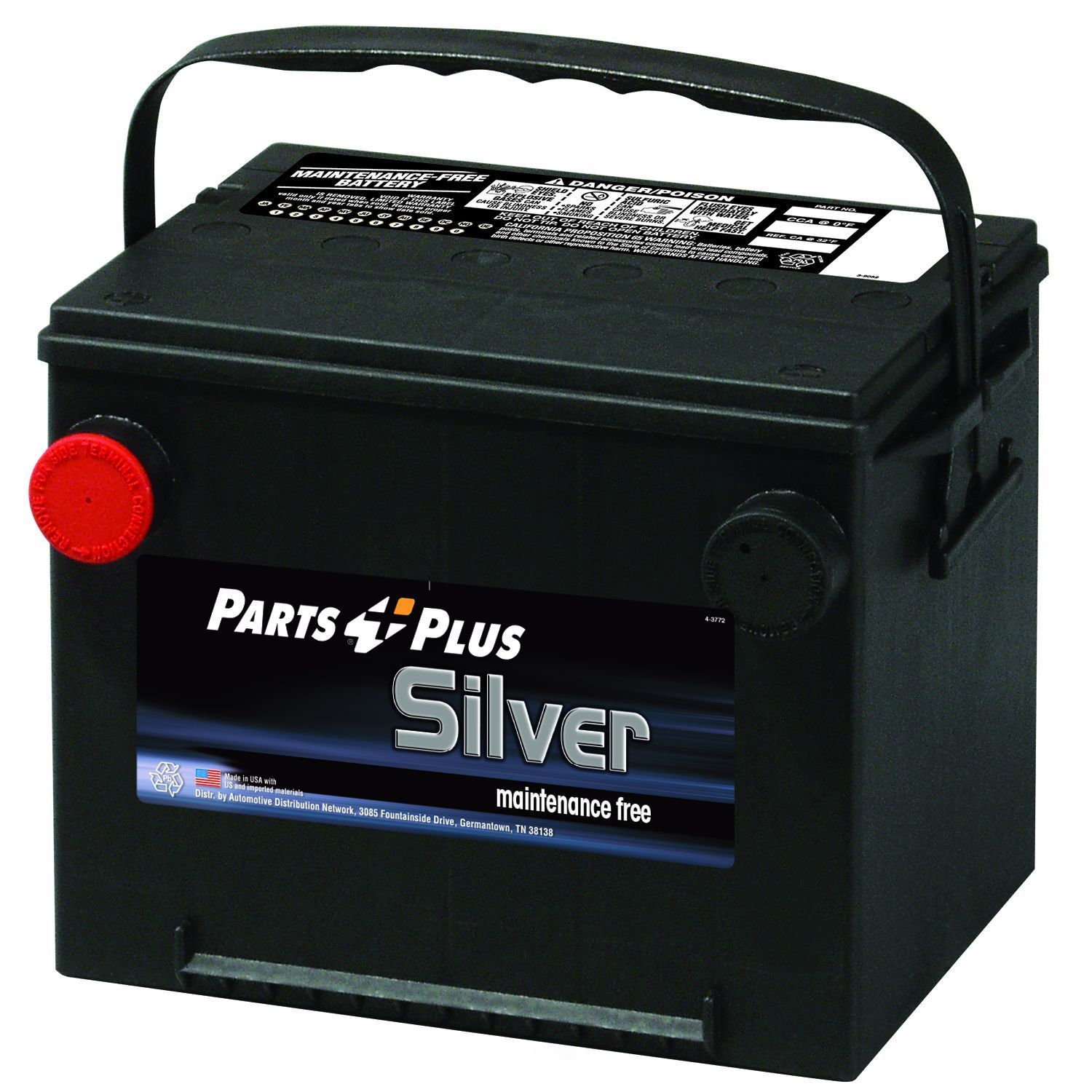 PARTS PLUS/EAST PENN - Silver Battery - PPE 75S