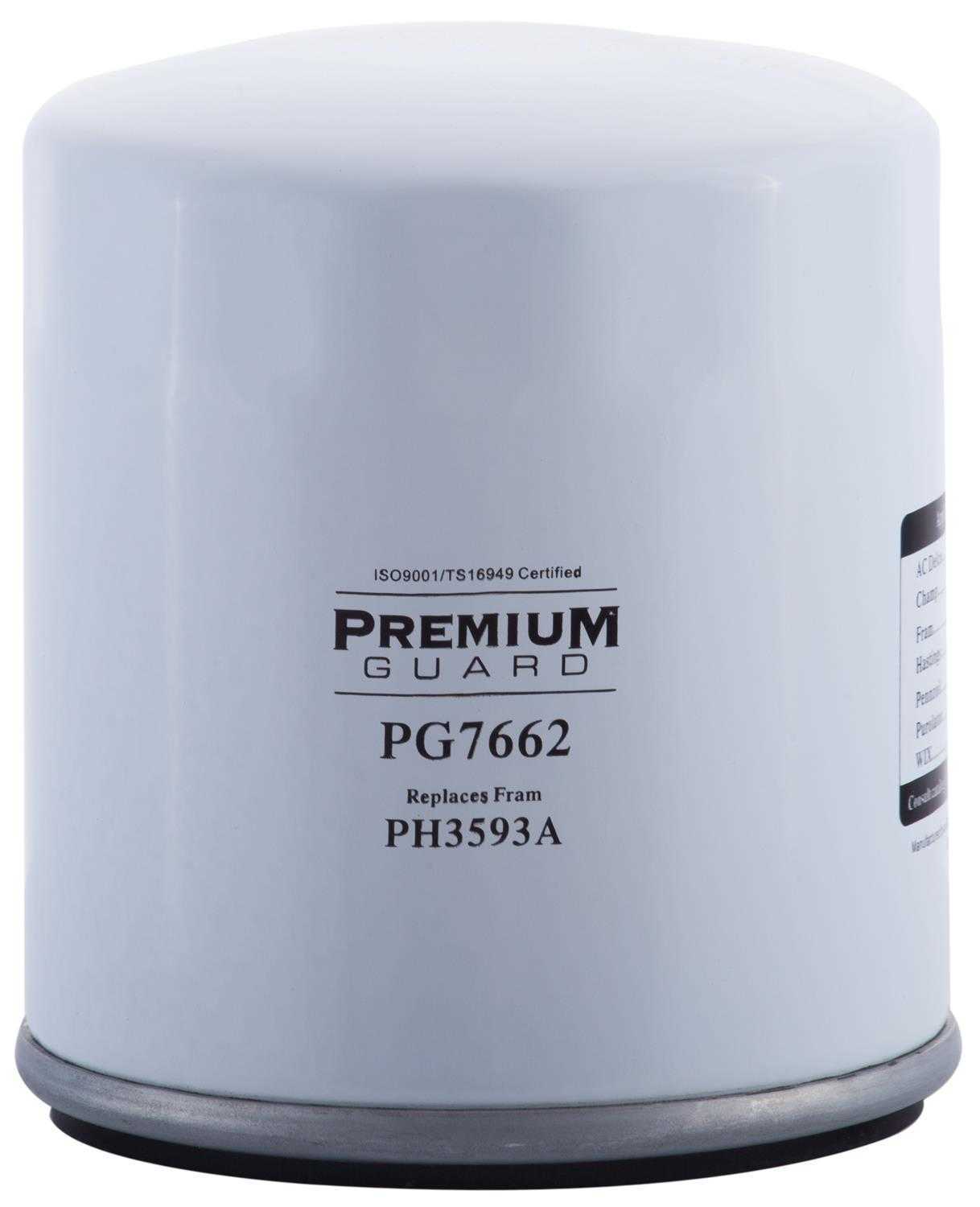 PREMIUM GUARD - Standard Life Oil Filter Element - PRG PG7662