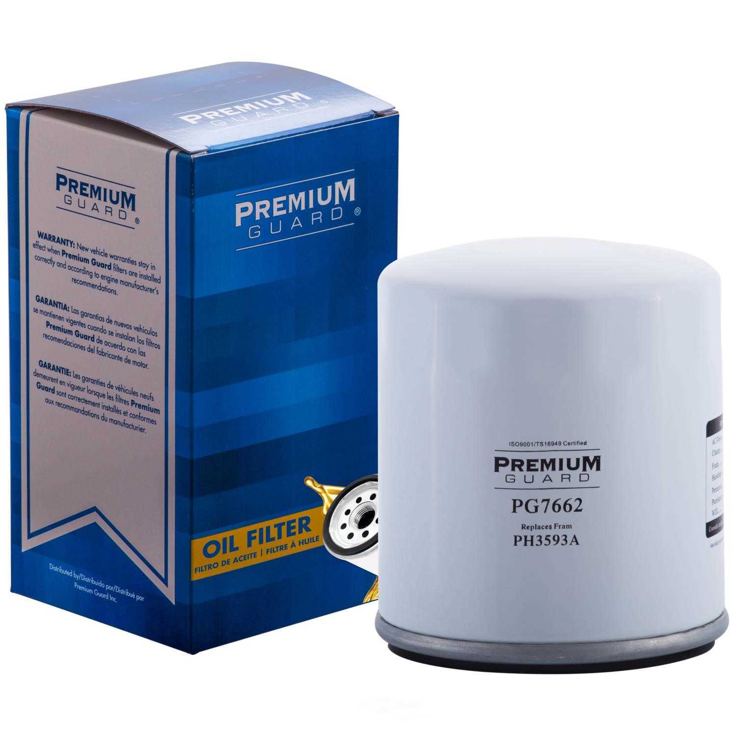 PREMIUM GUARD - Standard Life Oil Filter - PRG PG7662