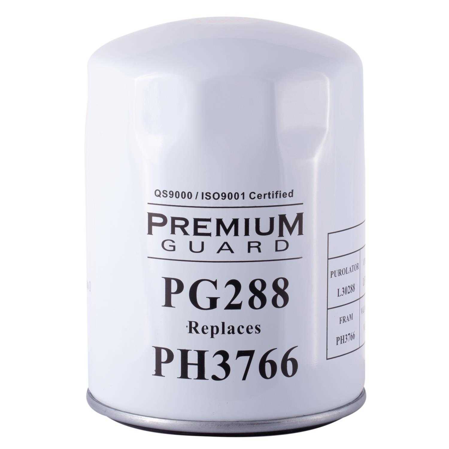PREMIUM GUARD - Standard Life Oil Filter Element - PRG PG288