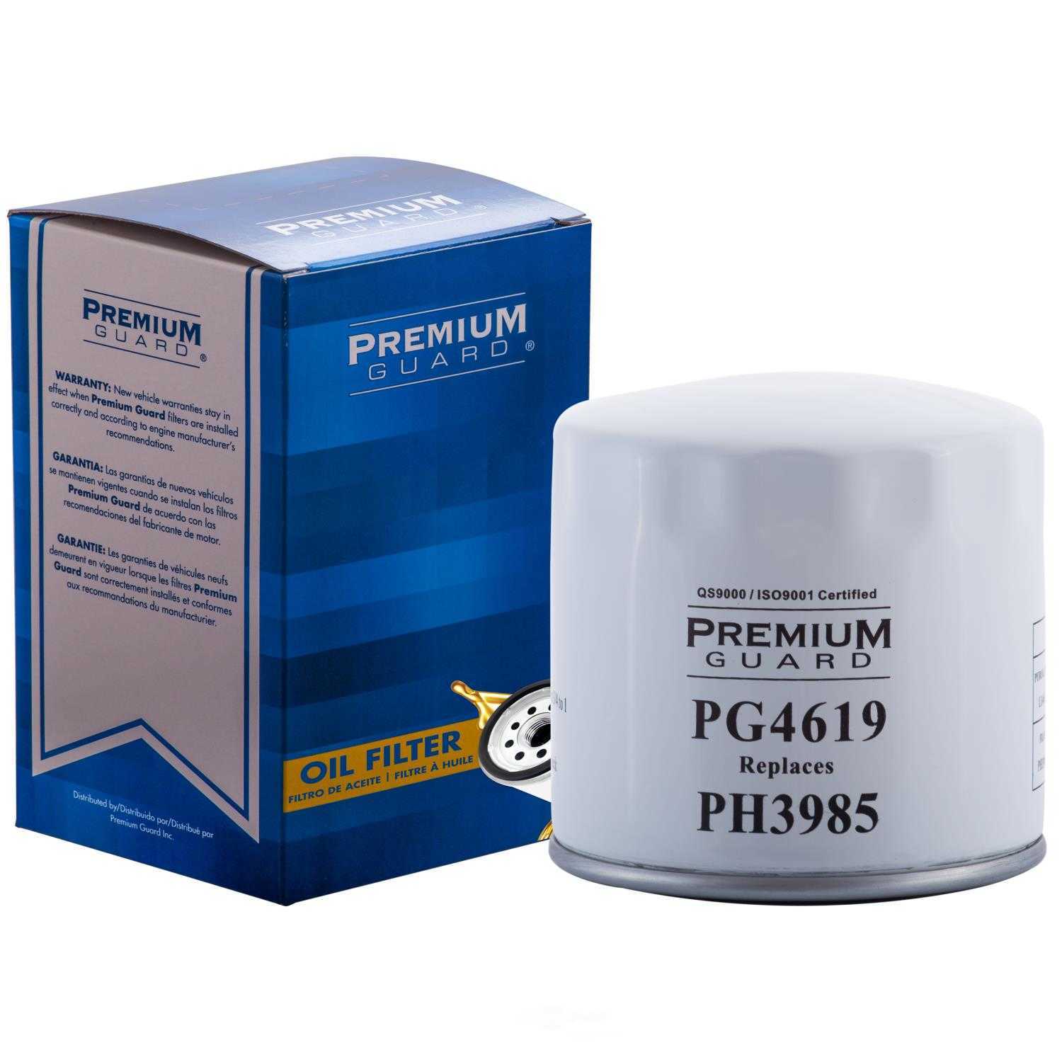 PREMIUM GUARD - Standard Life Oil Filter - PRG PG4619