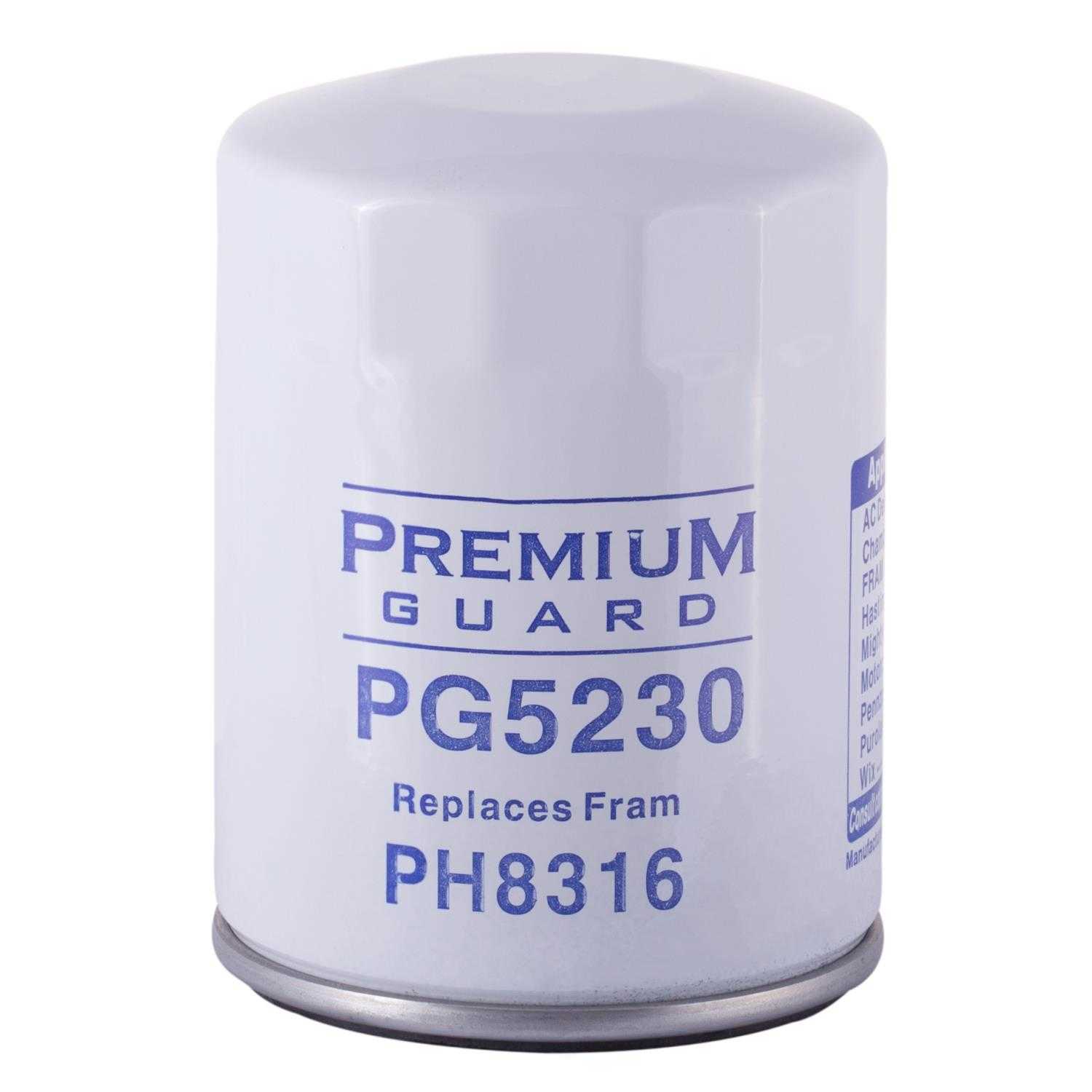 PREMIUM GUARD - Standard Life Oil Filter - PRG PG5230
