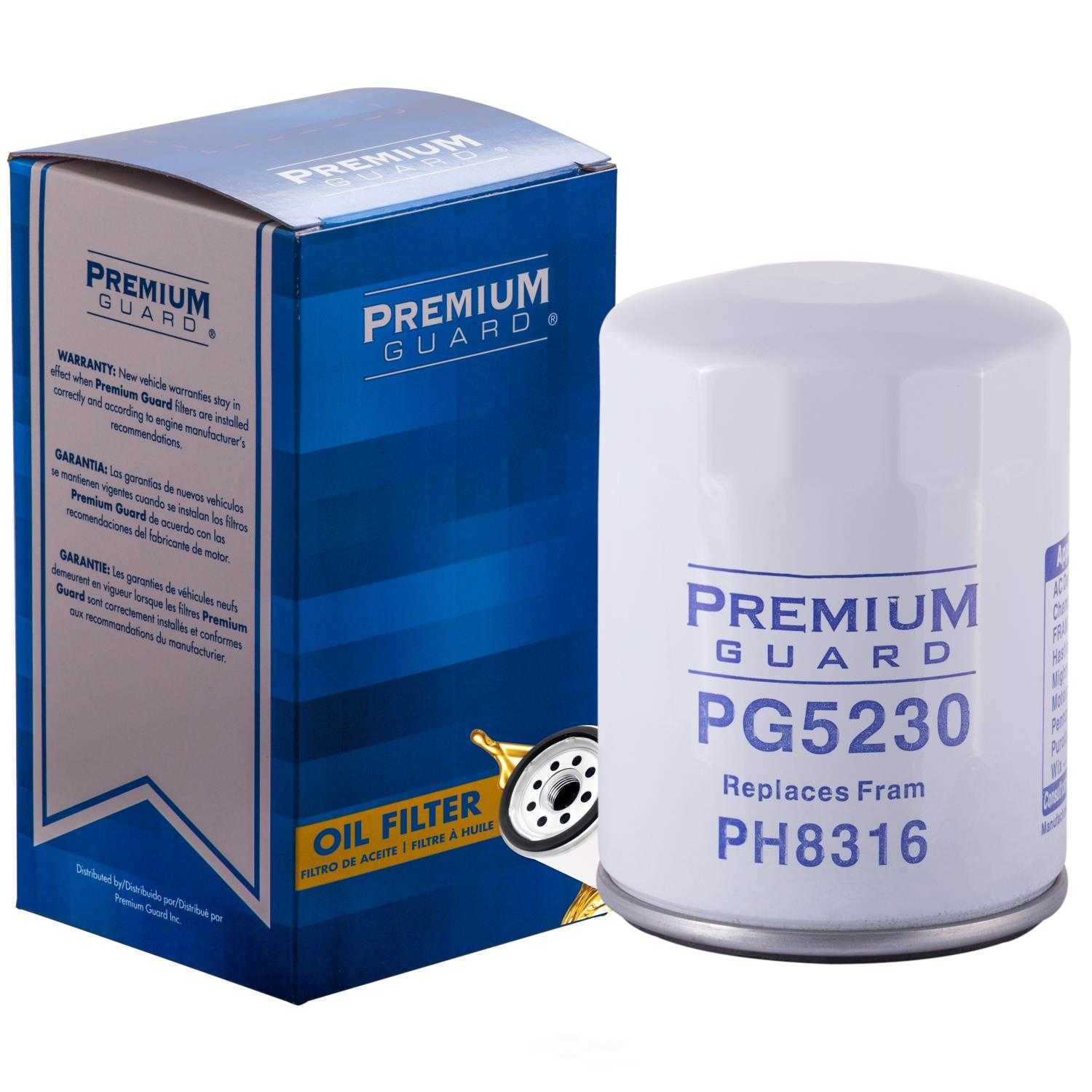 PREMIUM GUARD - Standard Life Oil Filter - PRG PG5230