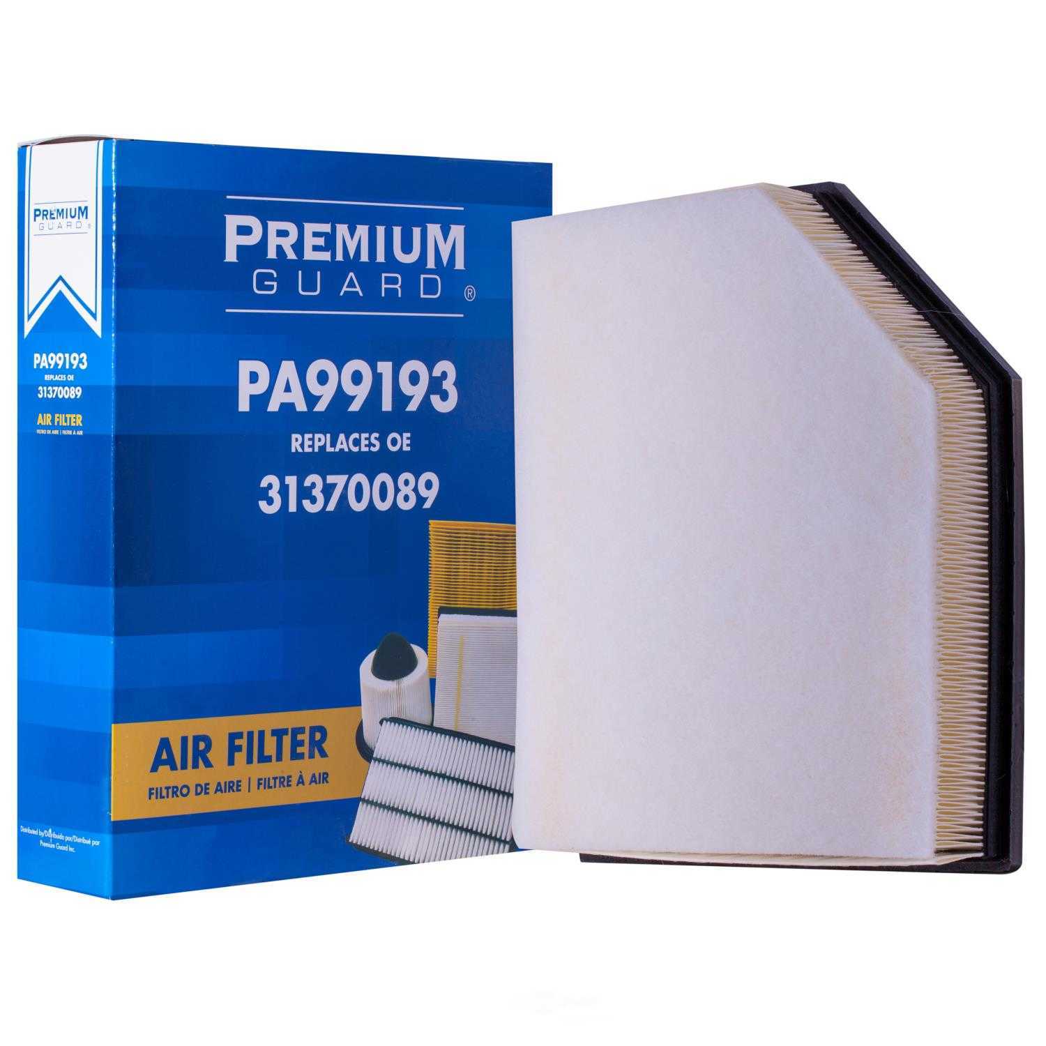 PREMIUM GUARD - Premium Guard Air Filter - PRG PA99193