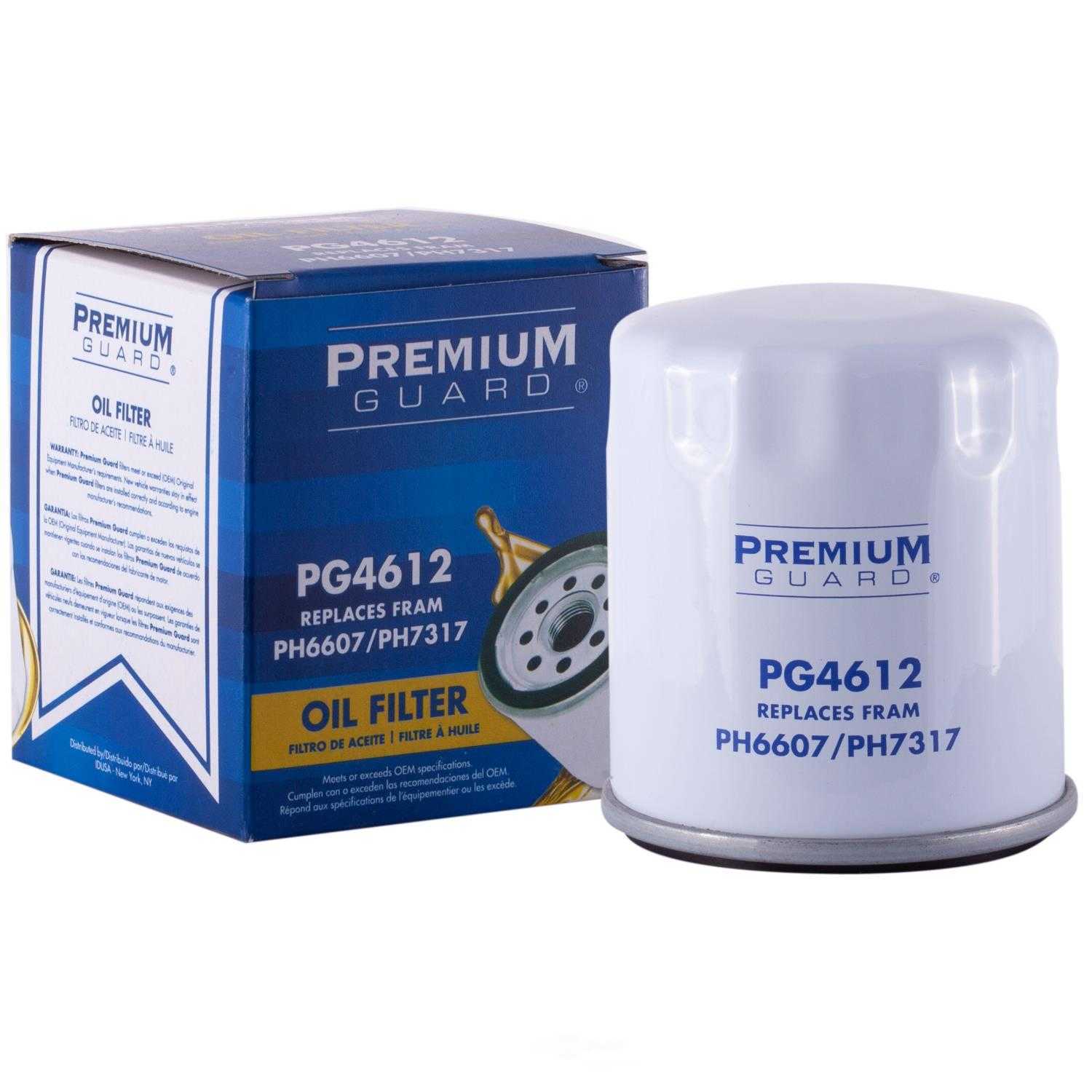 PREMIUM GUARD - Standard Life Oil Filter - PRG PG4612