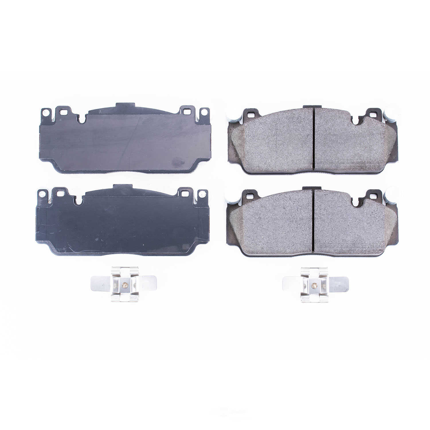 POWER STOP - Power Stop - Front Z17 Low-Dust Ceramic Brake Pads with Hardware (Front) - PWS 17-1648