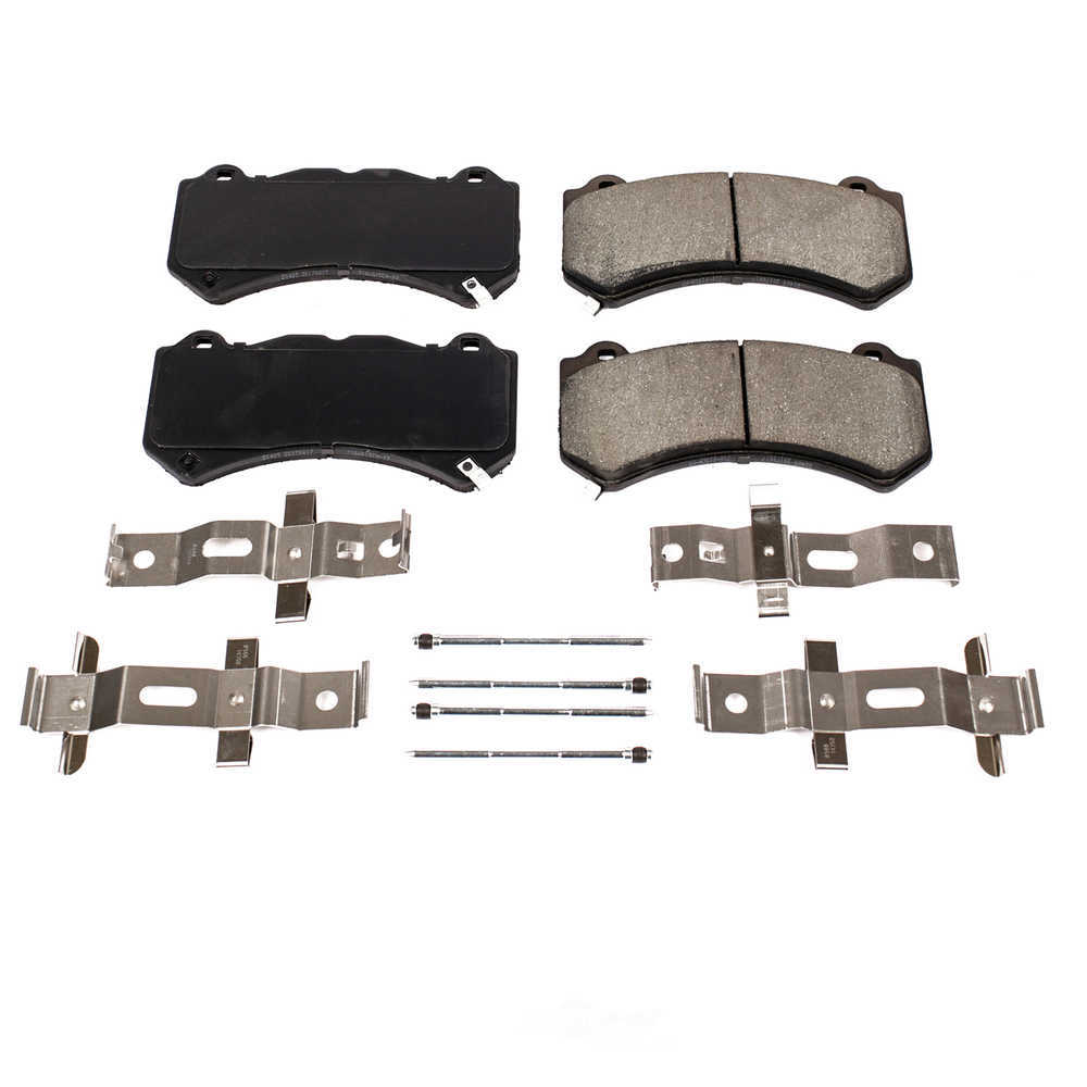 POWER STOP - Z17 EvolutionClean Ride Ceramic Brake Pads with Hardware - PWS 17-1405