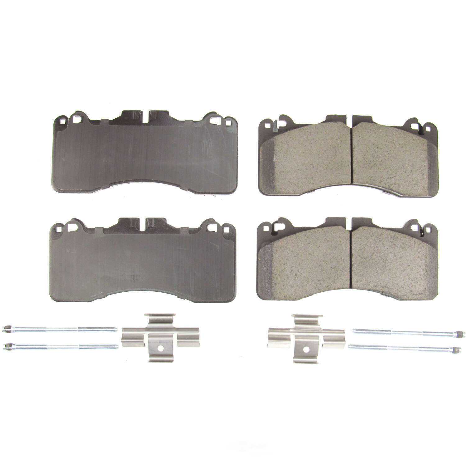 POWER STOP - Power Stop - Front Z17 Low-Dust Ceramic Brake Pads with Hardware (Front) - PWS 17-1440