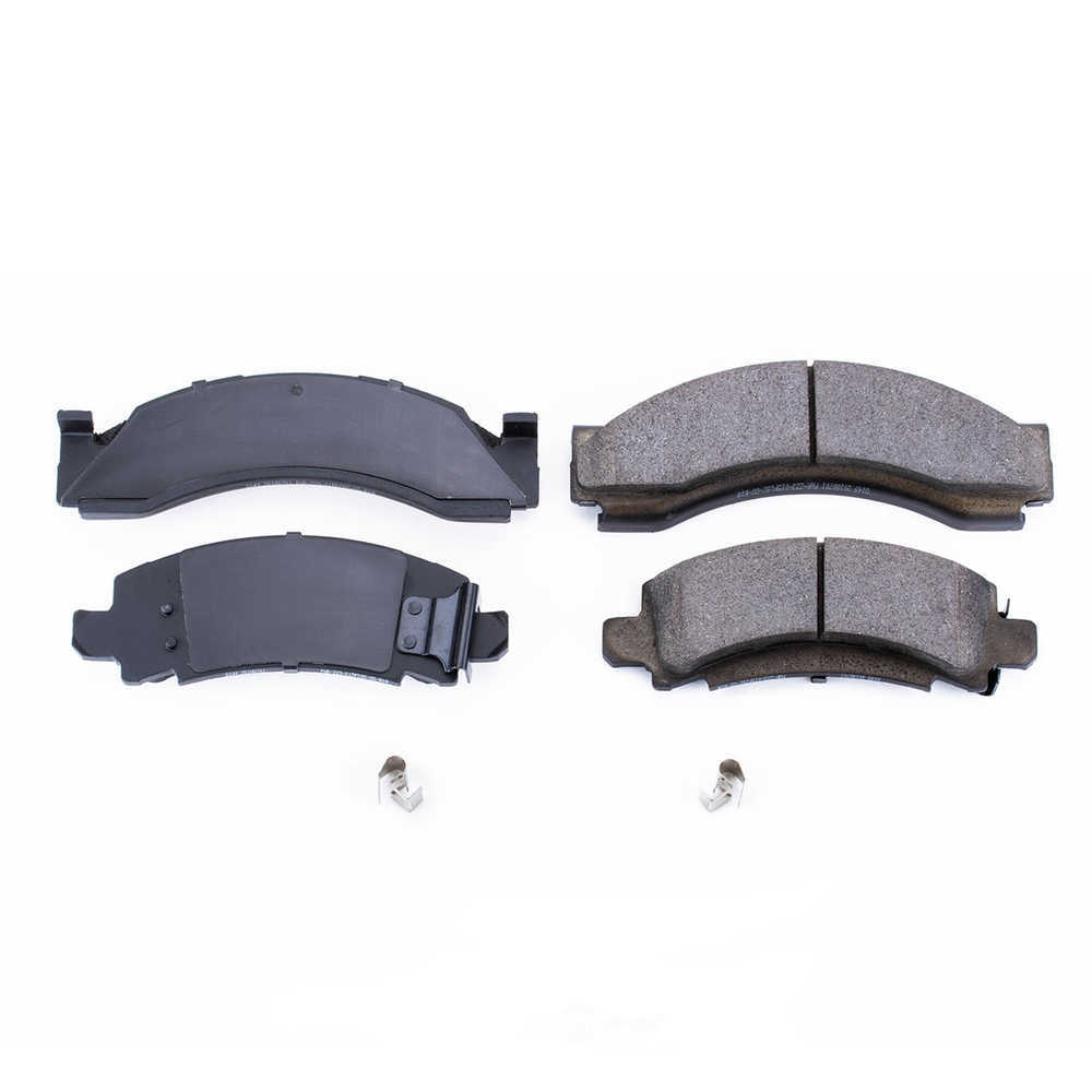POWER STOP - Power Stop - Z17 Low-Dust Ceramic Brake Pads with Hardware (Front) - PWS 17-149