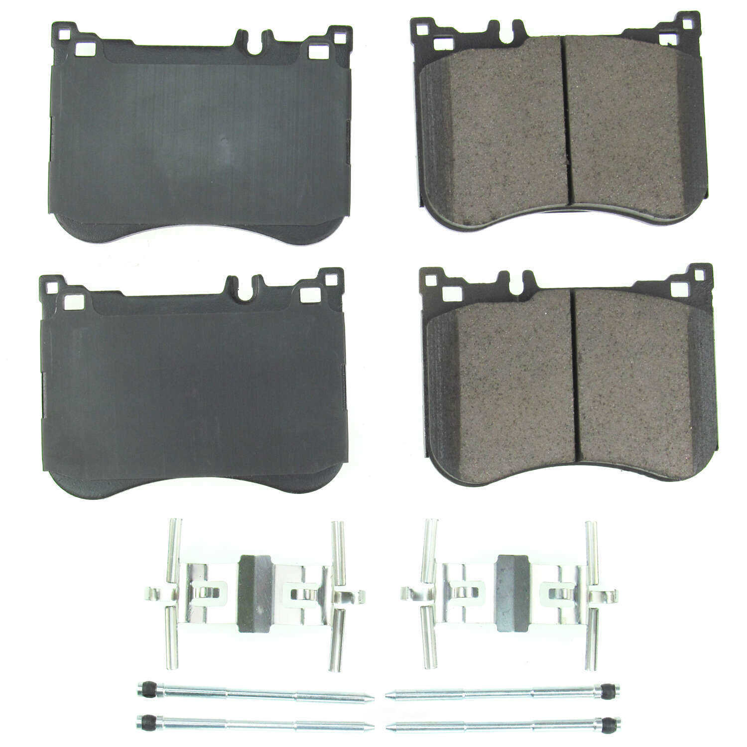 POWER STOP - Power Stop - Front Z17 Low-Dust Ceramic Brake Pads with Hardware (Front) - PWS 17-1688