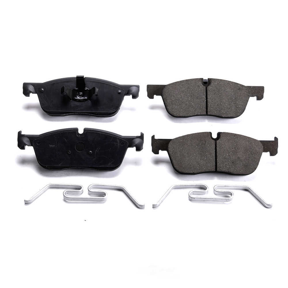 POWER STOP - Power Stop - Front Z17 Low-Dust Ceramic Brake Pads with Hardware (Front) - PWS 17-1838