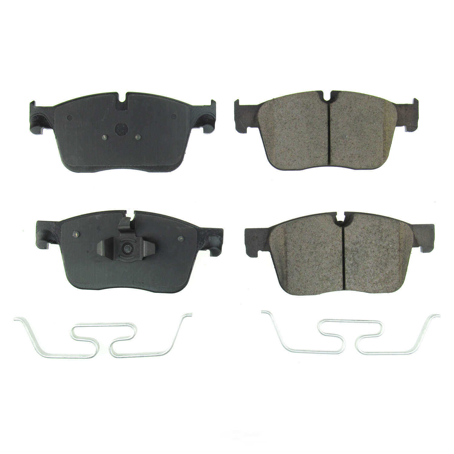POWER STOP - Power Stop - Front Z17 Low-Dust Ceramic Brake Pads with Hardware (Front) - PWS 17-1861