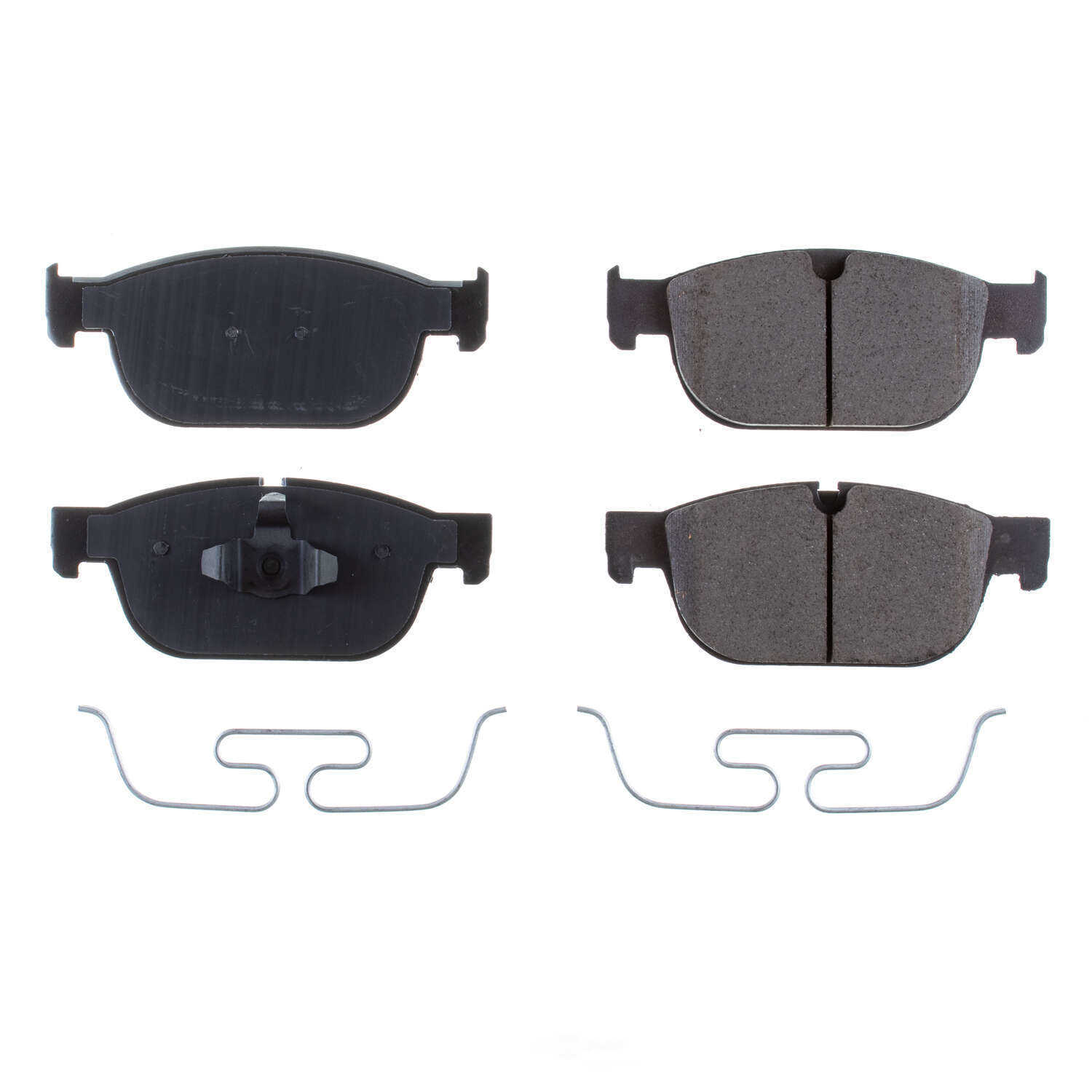 POWER STOP - Power Stop - Front Z17 Low-Dust Ceramic Brake Pads with Hardware (Front) - PWS 17-1865