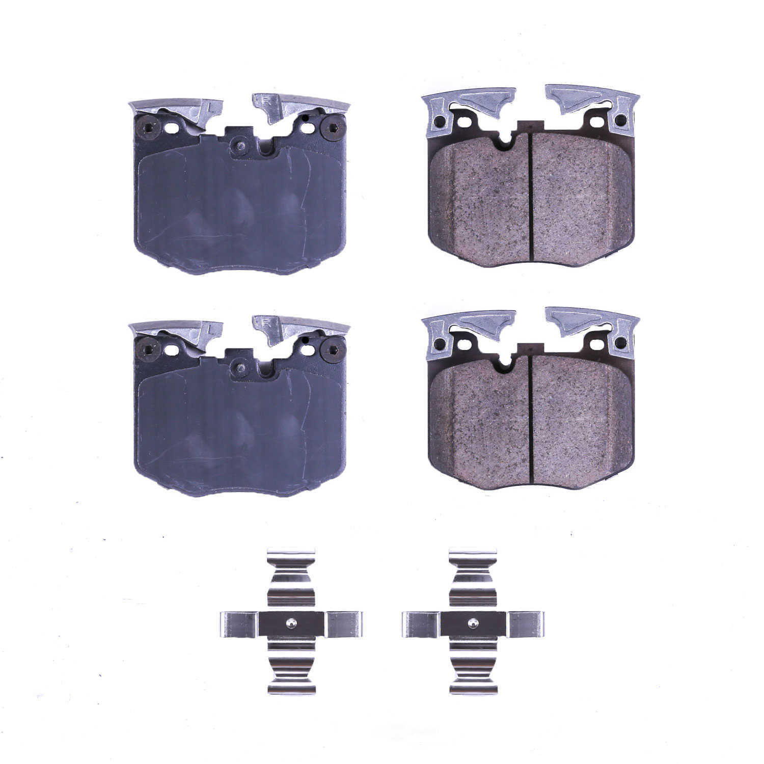 POWER STOP - Power Stop - Front Z17 Low-Dust Ceramic Brake Pads with Hardware (Front) - PWS 17-1867