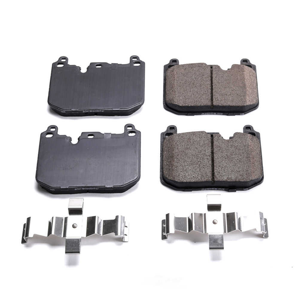 POWER STOP - Power Stop - Front Z17 Low-Dust Ceramic Brake Pads with Hardware (Front) - PWS 17-1875