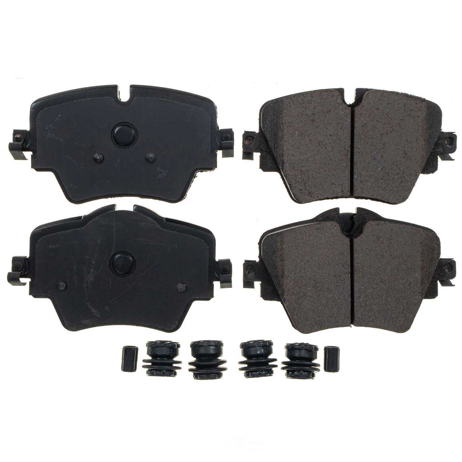 POWER STOP - Power Stop - Front Z17 Low-Dust Ceramic Brake Pads with Hardware (Front) - PWS 17-1892