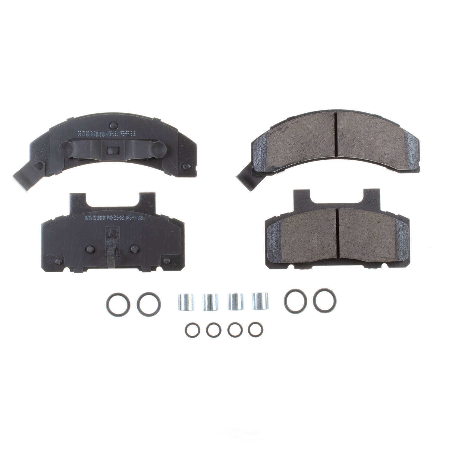 POWER STOP - Power Stop - Front Z17 Low-Dust Ceramic Brake Pads with Hardware (Front) - PWS 17-215