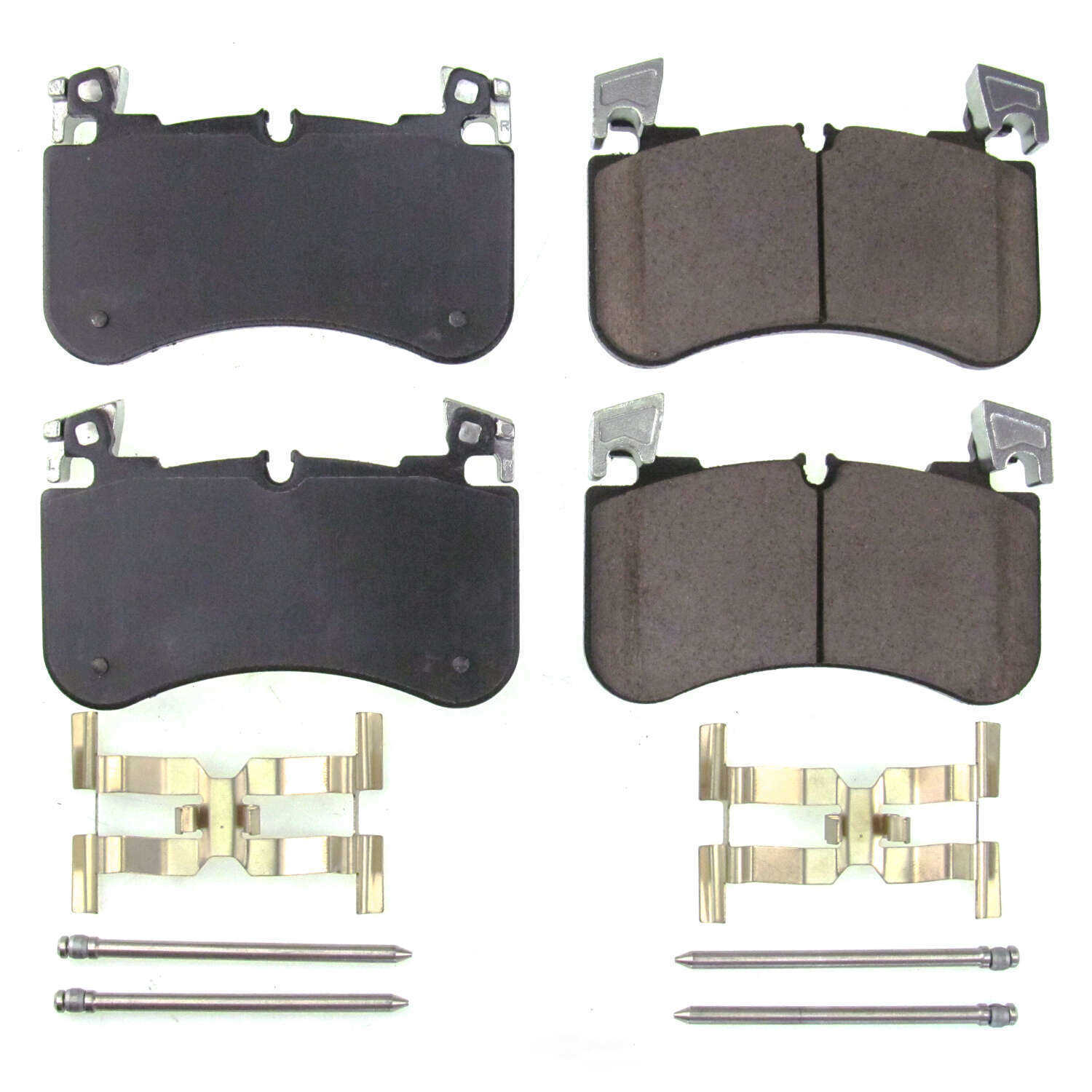 POWER STOP - Power Stop - Front Z17 Low-Dust Ceramic Brake Pads with Hardware (Front) - PWS 17-2184