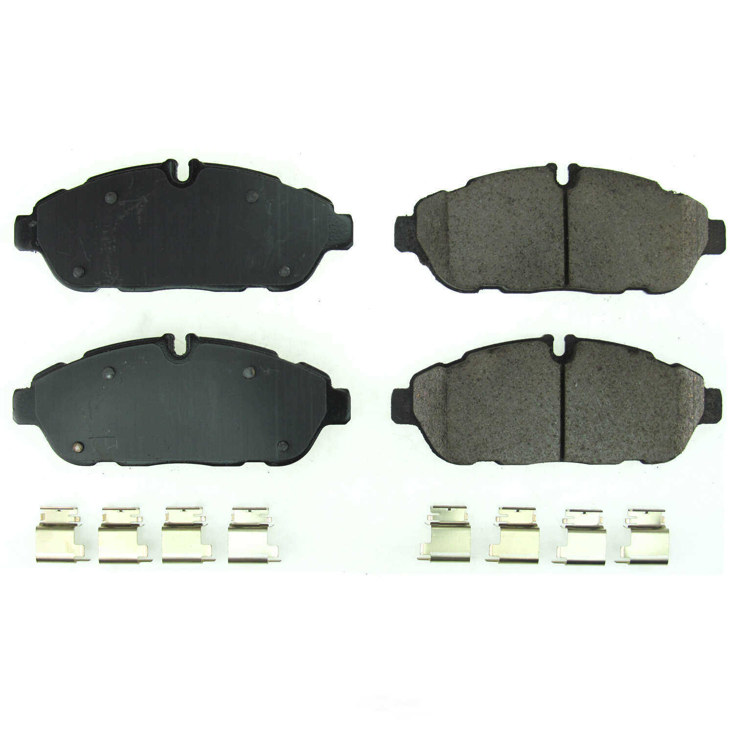 POWER STOP - Power Stop - Front Z17 Low-Dust Ceramic Brake Pads with Hardware (Front) - PWS 17-2301