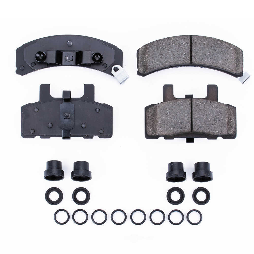 POWER STOP - Power Stop - Front Z17 Low-Dust Ceramic Brake Pads with Hardware (Front) - PWS 17-369