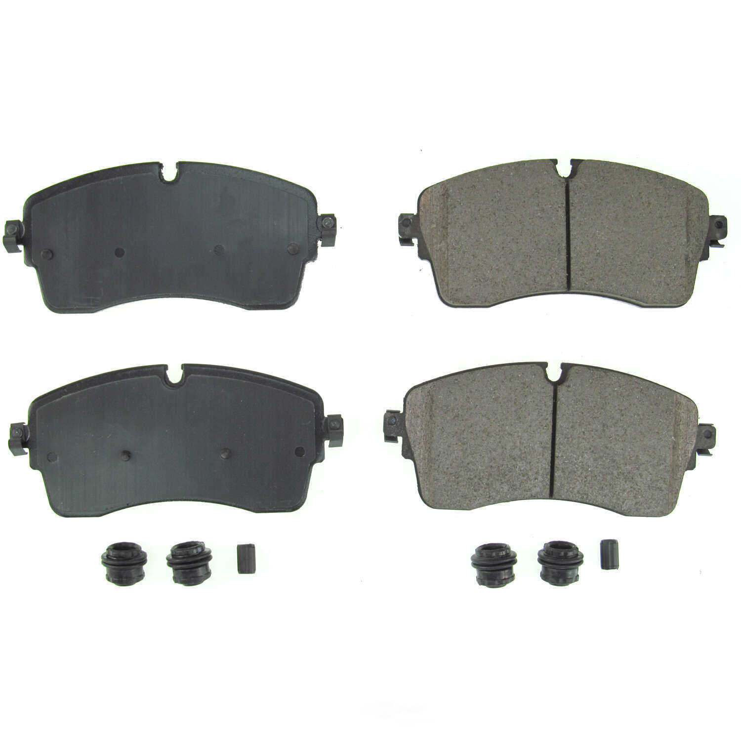 POWER STOP - Power Stop - Front Z17 Low-Dust Ceramic Brake Pads with Hardware - PWS 17-6013