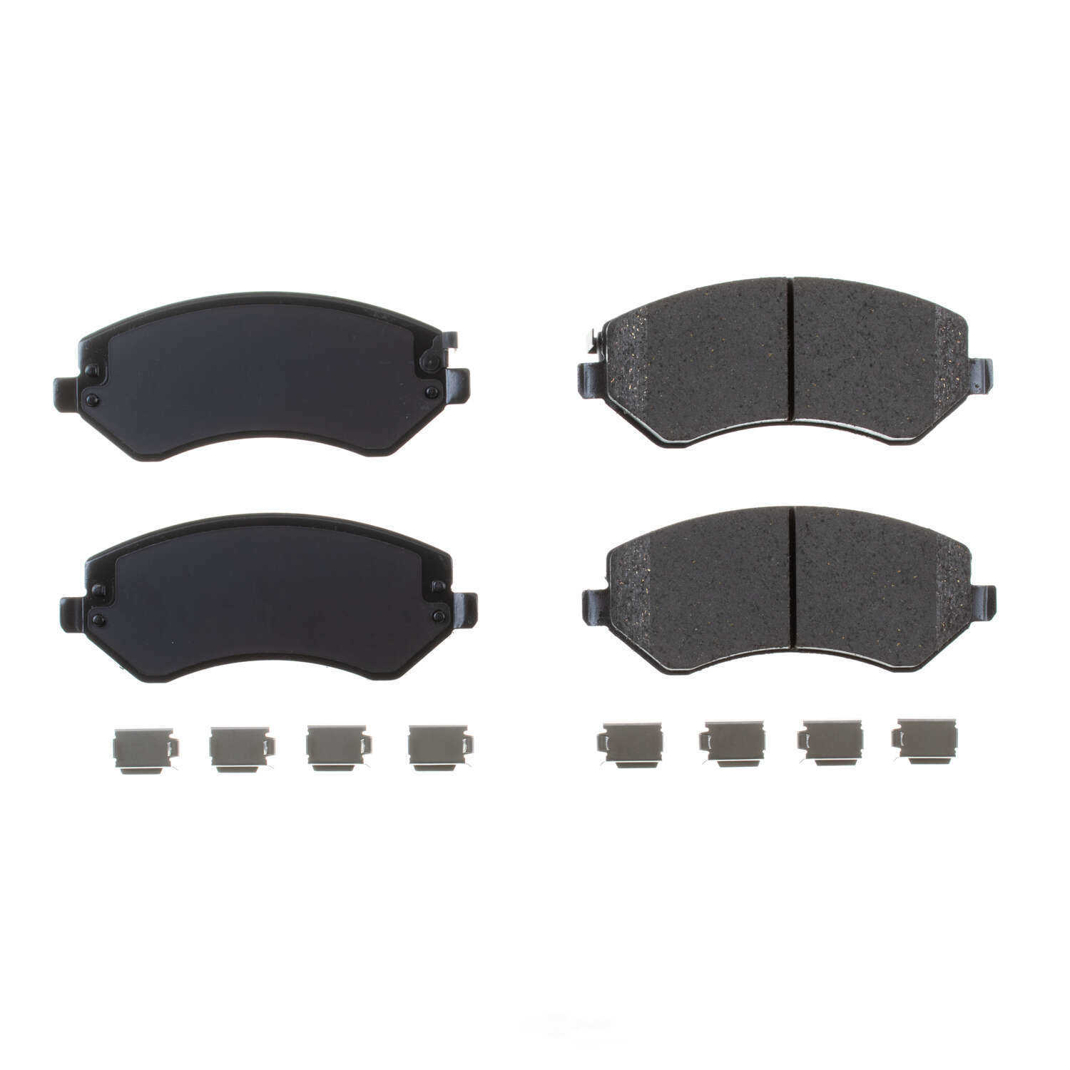 POWER STOP - Power Stop - Front Z17 Low-Dust Ceramic Brake Pads with Hardware (Front) - PWS 17-856