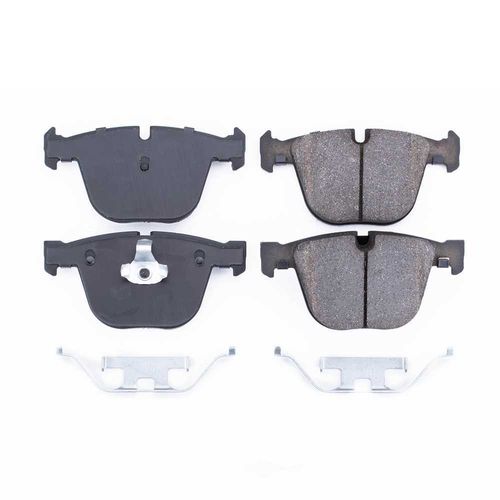 POWER STOP - Power Stop - Rear Z17 Low-Dust Ceramic Brake Pads with Hardware (Rear) - PWS 17-919