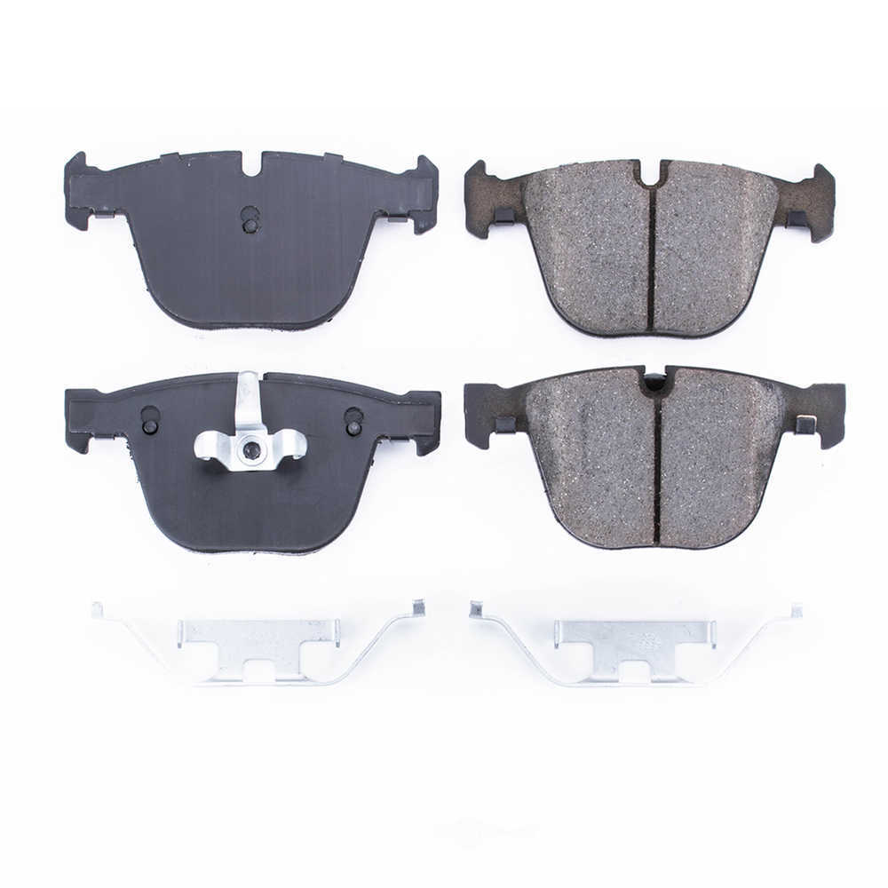 POWER STOP - Power Stop - Rear Z17 Low-Dust Ceramic Brake Pads with Hardware (Rear) - PWS 17-919A