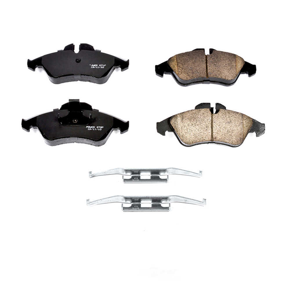 POWER STOP - Z17 Evolution Clean Ride Ceramic Brake Pads with Hardware - PWS 17-950