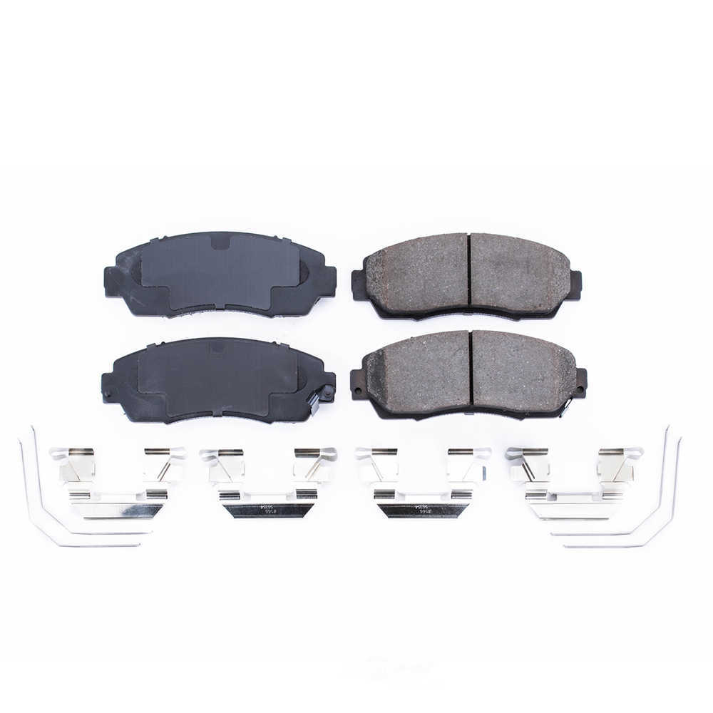 POWER STOP - Z17 Evolution Clean Ride Ceramic Brake Pads with Hardware - PWS 17-1521