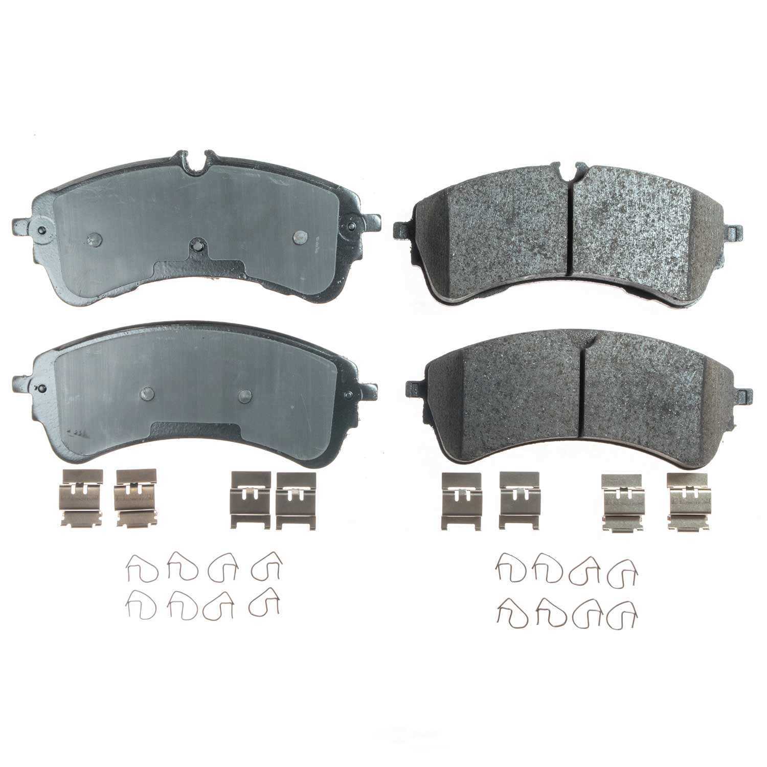 POWER STOP - Power Stop - Rear Z17 Low-Dust Ceramic Brake Pads with Hardware - PWS 17-2280