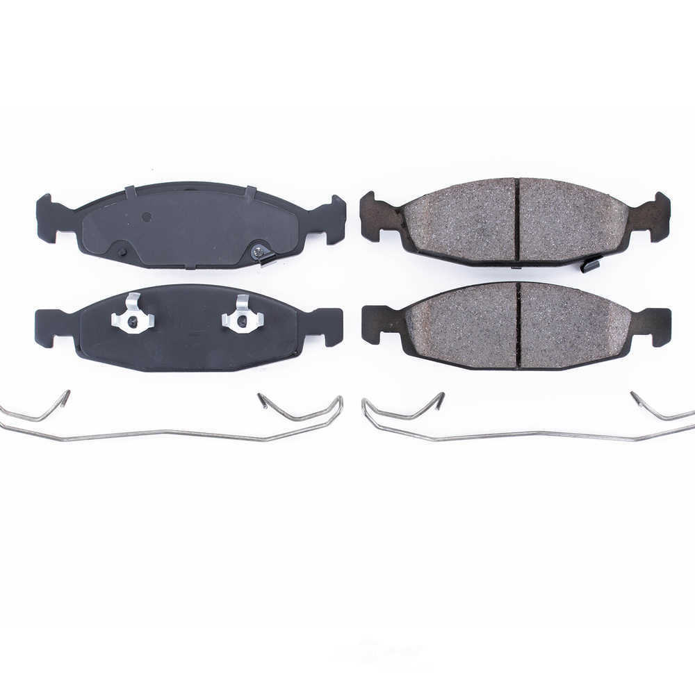 POWER STOP - Z17 Evolution Clean Ride Ceramic Brake Pads with Hardware - PWS 17-790