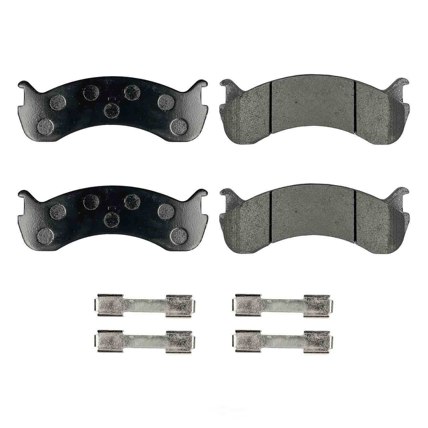 POWER STOP - Power Stop - Z47 MD and Fleet Carbon-Fiber Semi-Met Brake Pads with Hard (Rear) - PWS Z47-786A