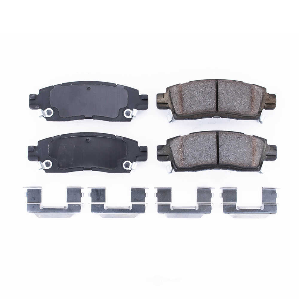 POWER STOP - Z17 Evolution Plus Disc Brake Pad and Hardware Kit - PWS 17-883