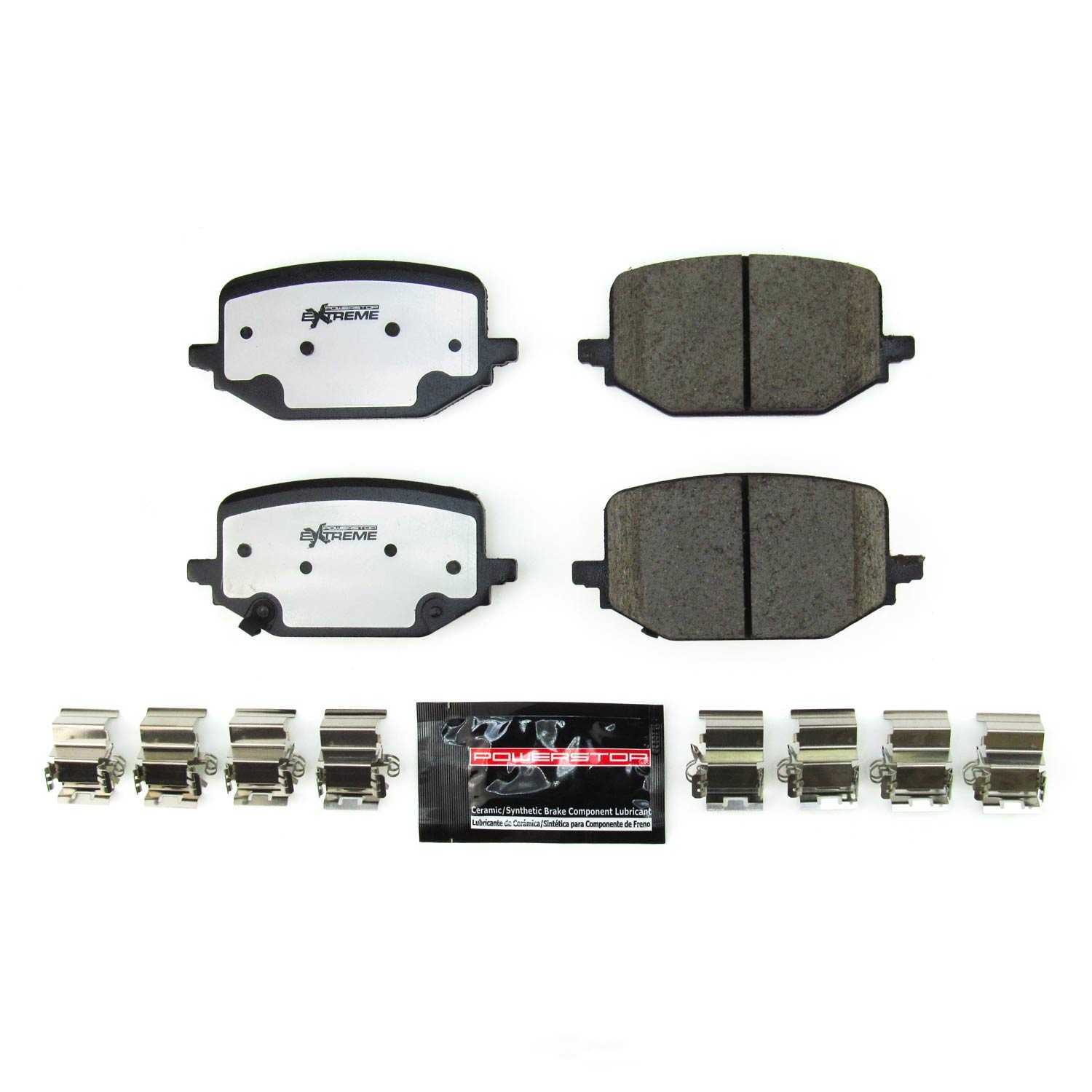POWER STOP - Power Stop - Rear Z36 Truck and SUV Carbon-Fiber Ceramic Brake Pads with - PWS Z36-2231