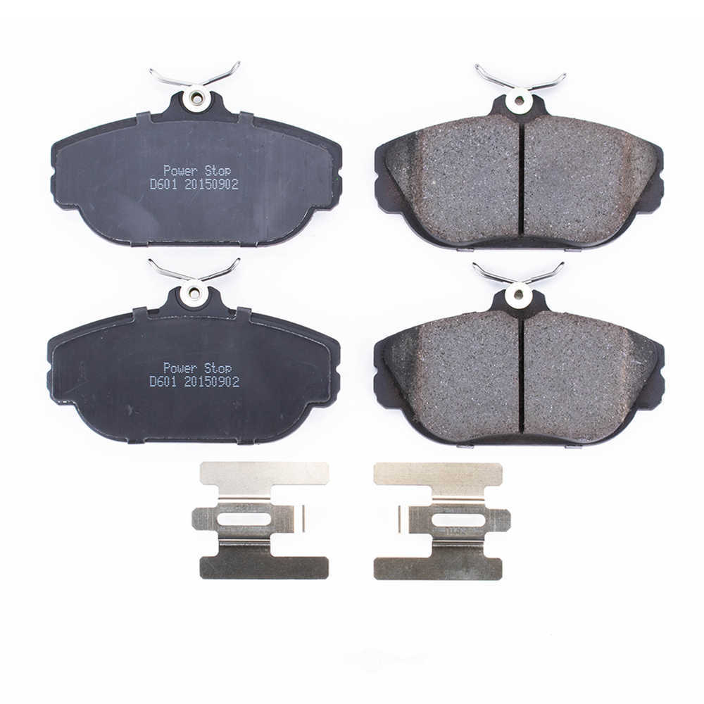 POWER STOP - Z17 Evolution Clean Ride Ceramic Brake Pads with Hardware - PWS 17-601