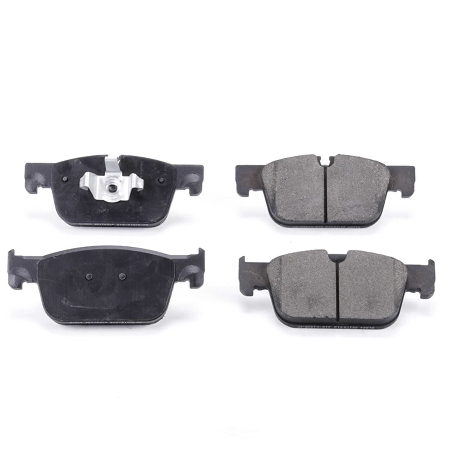 POWER STOP - Z17 Evolution Clean Ride Ceramic Brake Pads with Hardware - PWS 17-1924